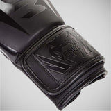 Black/Black Venum Elite Boxing Gloves   