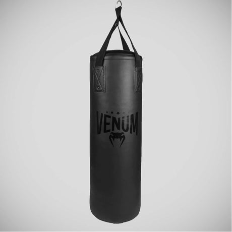 Black/Black Venum Origins Heavy Punch Bag Kit   