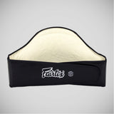 Black Fairtex BPV1 Leather Belly Pad   