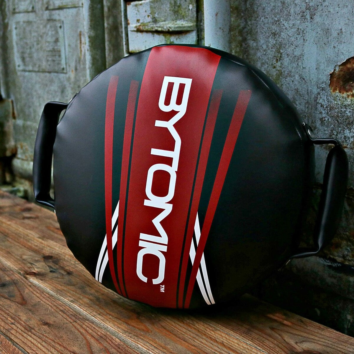 Black/Red Bytomic Axis Punch Cushion   