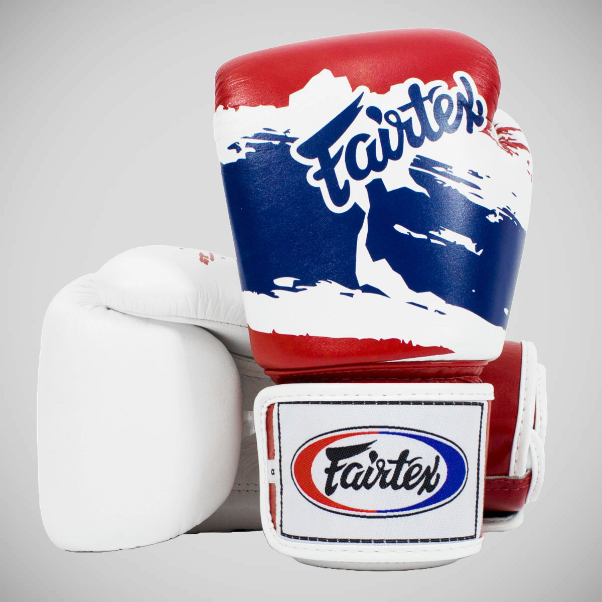 Fairtex BGV1 Thai Pride Boxing Gloves White