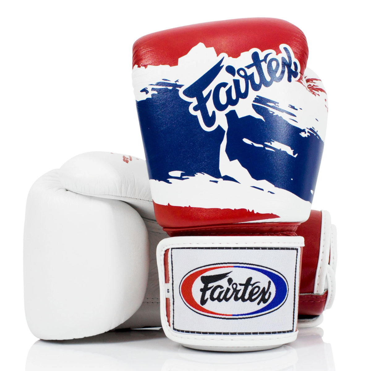 Fairtex BGV1 Thai Pride Boxing Gloves White