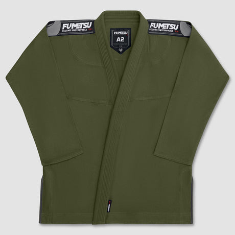 Khaki Fumetsu Shield MK2 Kids BJJ Gi   