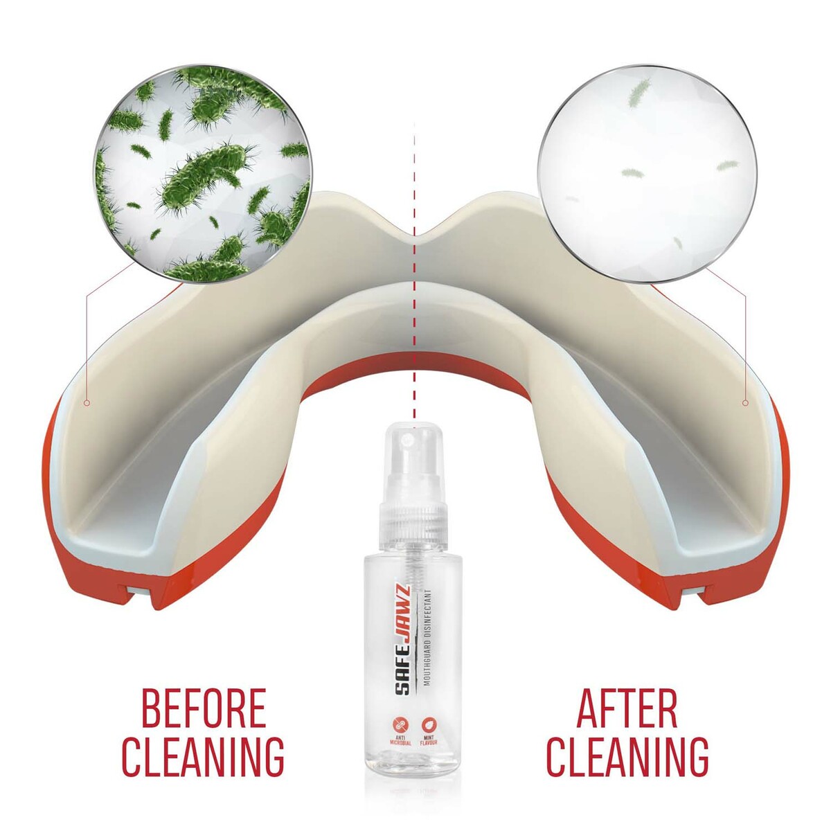 Safejawz Mouth Guard Disinfectant Spray   