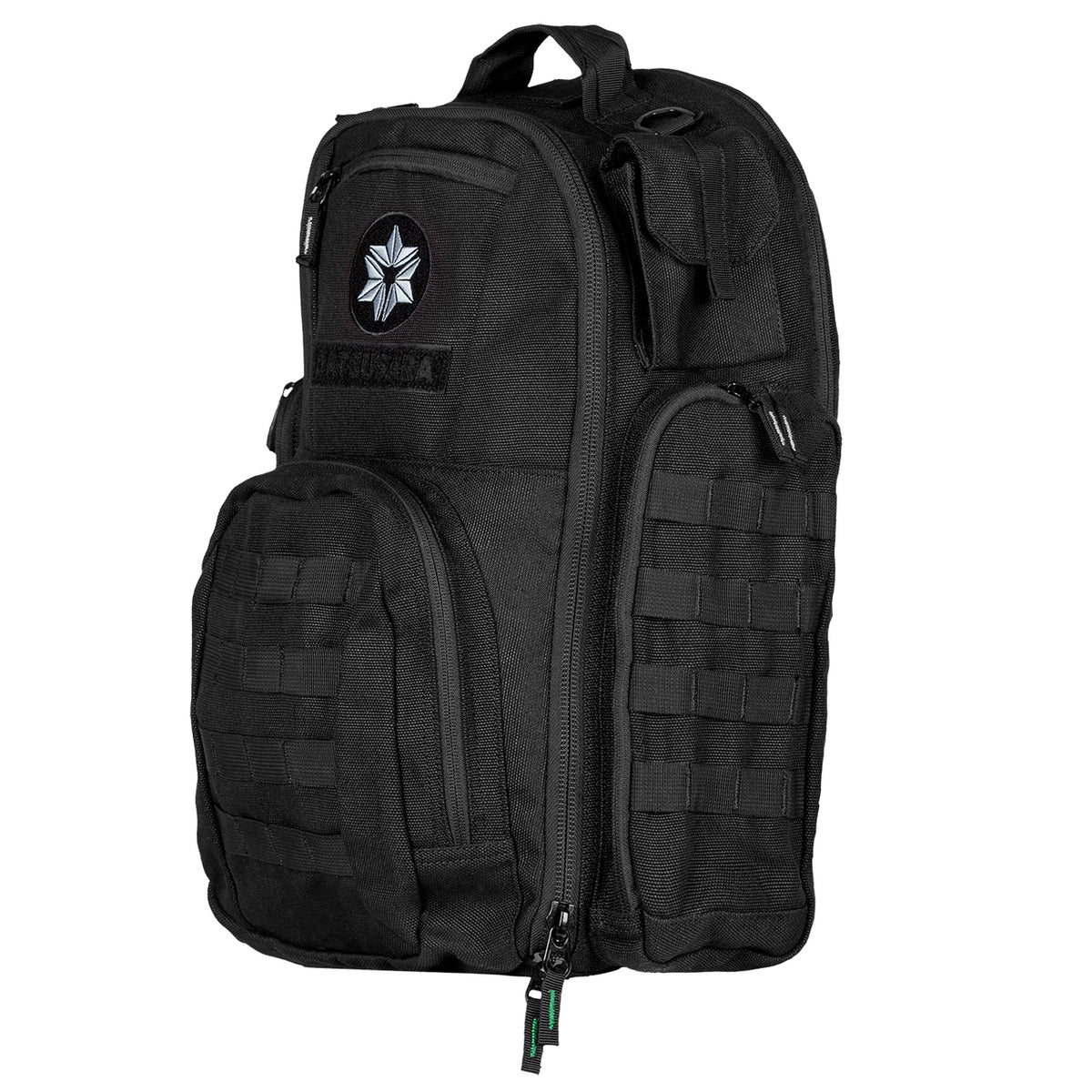 Black Datsusara Hemp 45L Battlepack Core Backpack   