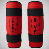 Red/Black Bytomic Axis V2 Shin Guards   