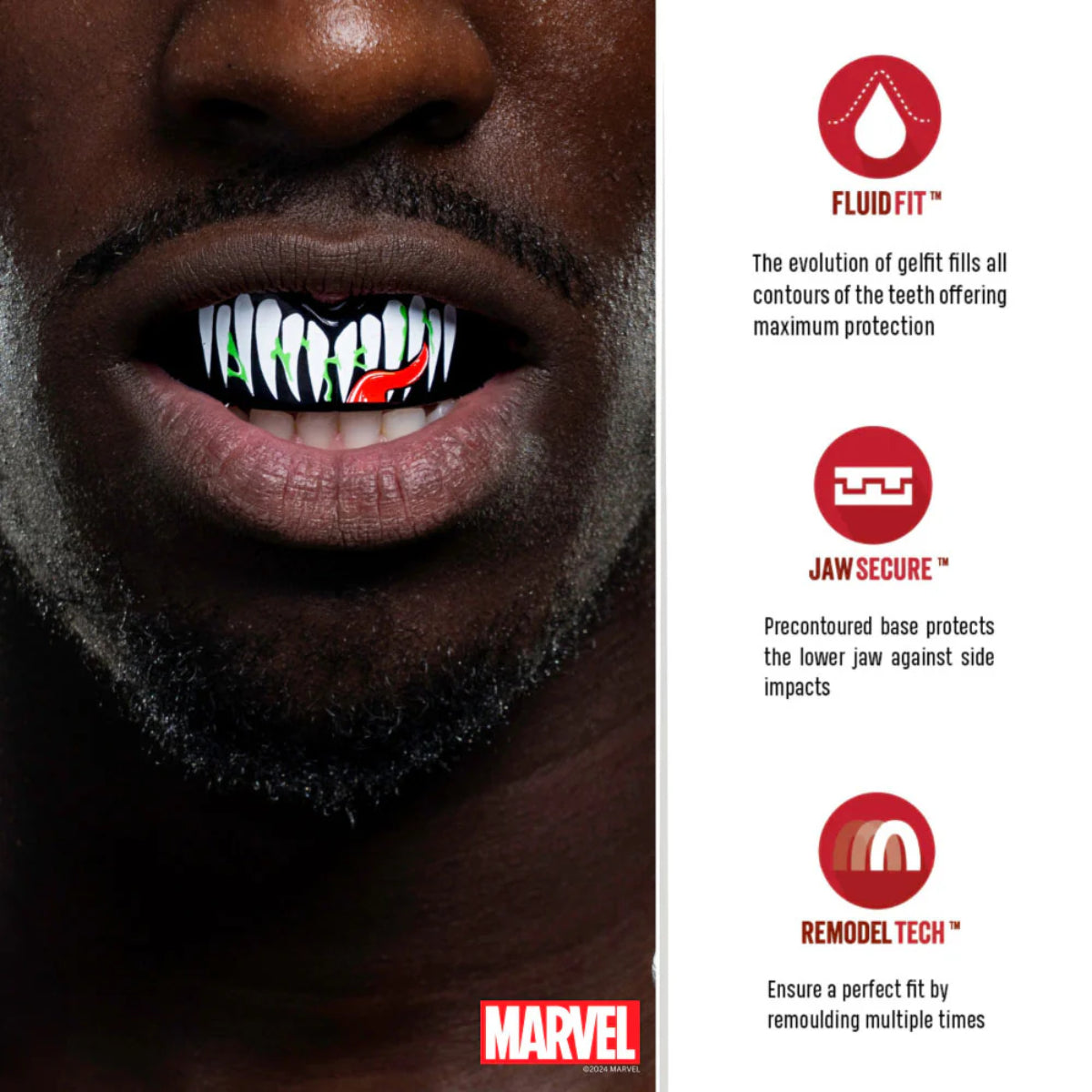 SafeJawz Marvel Venom Mouth Guard