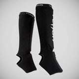 Venum Kontact Shin Guards Black/Silver