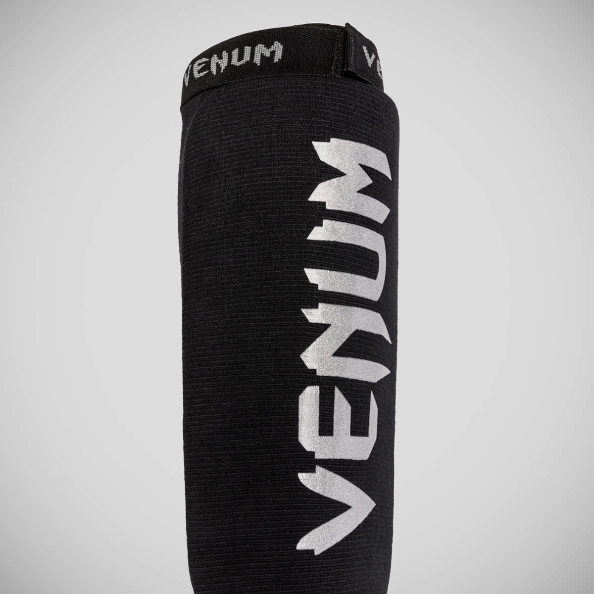 Venum Kontact Shin Guards Black/Silver