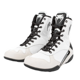 White/Black Venum Elite Boxing Boots   