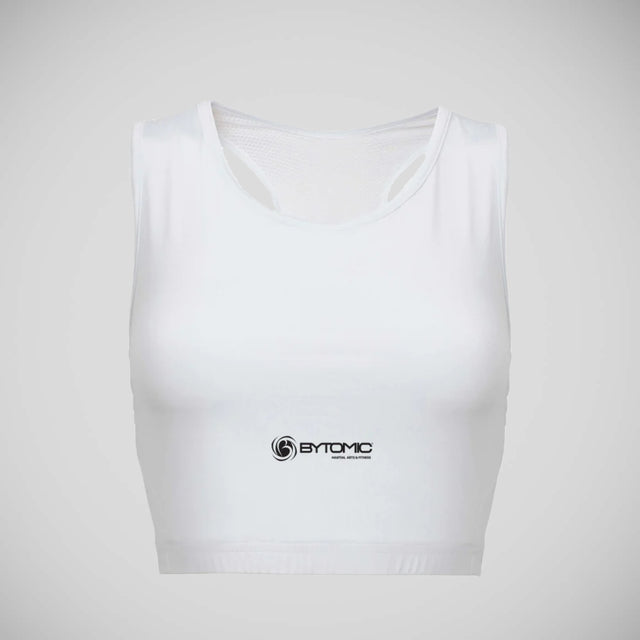 White Bytomic Maxi Guard Women Sports Vest   