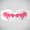 SafeJawz Extro Pink Fangs Mouth Guard White/Pink